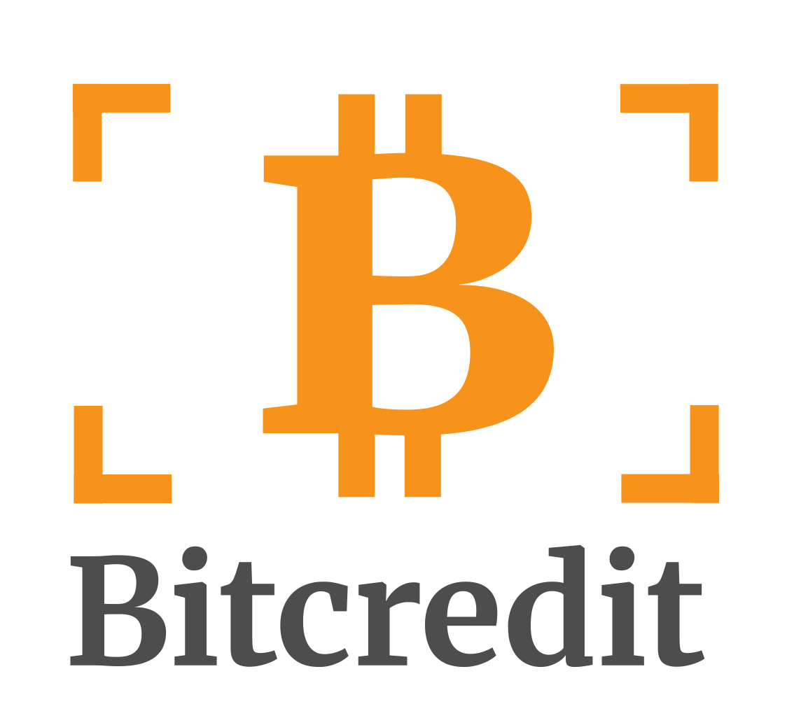Named square logo: orange on white